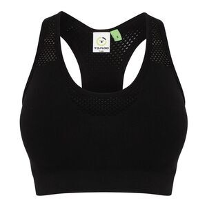 Tombo Womens/Ladies Seamless Sports Bra / Black